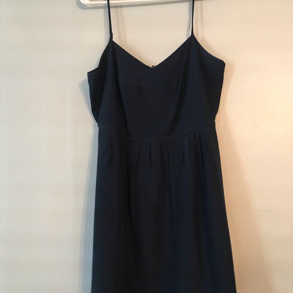 JCrew Navy Blue Cami Dress
